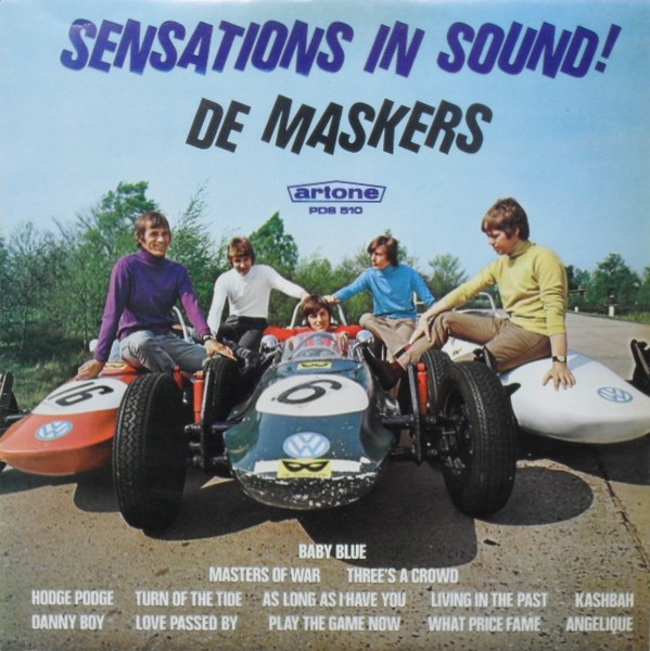 DE MASKERS - Sensations in Sound cover 