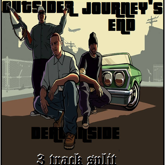 DEAD INSIDE - 3 Track Split cover 