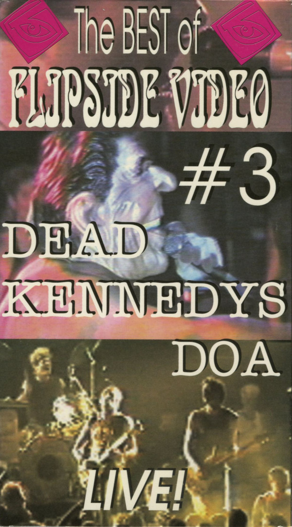 DEAD KENNEDYS - The Best Of Flipside Video #3 cover 