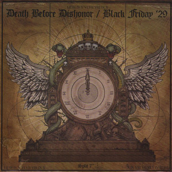 DEATH BEFORE DISHONOR (MA) - Death Before Dishonor / Black Friday '29 cover 