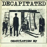 DEATH COURIER - Decapitated Compilation EP cover 