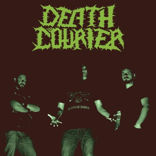 DEATH COURIER - Necrotic Verses cover 