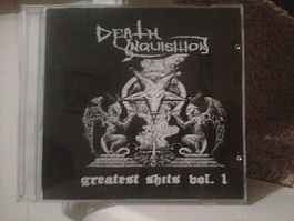 DEATH INQUISITION - Greatest Shits Vol. 1 cover 