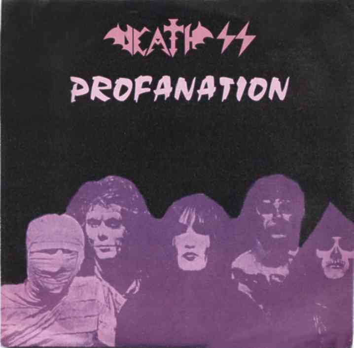 DEATH SS - Profanation cover 