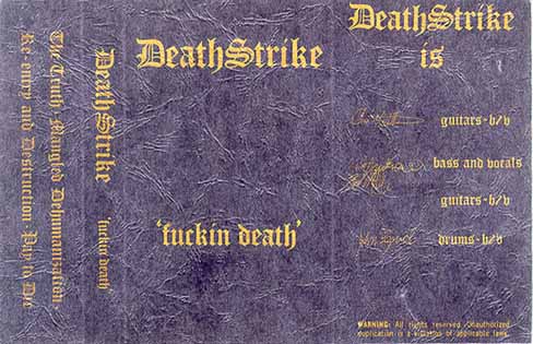 DEATH STRIKE - Fuckin' Death cover 
