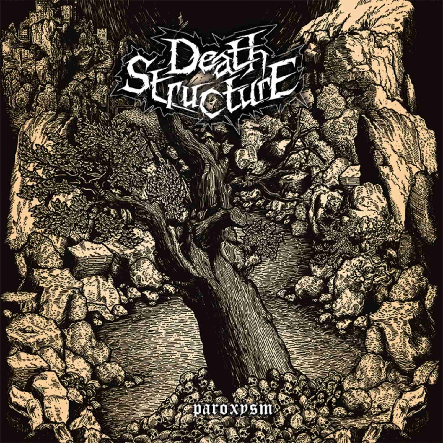 DEATH STRUCTURE - Paroxysm cover 