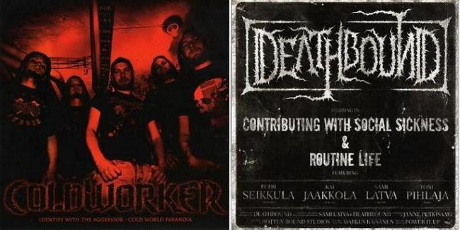 DEATHBOUND - Coldworker / Deathbound cover 