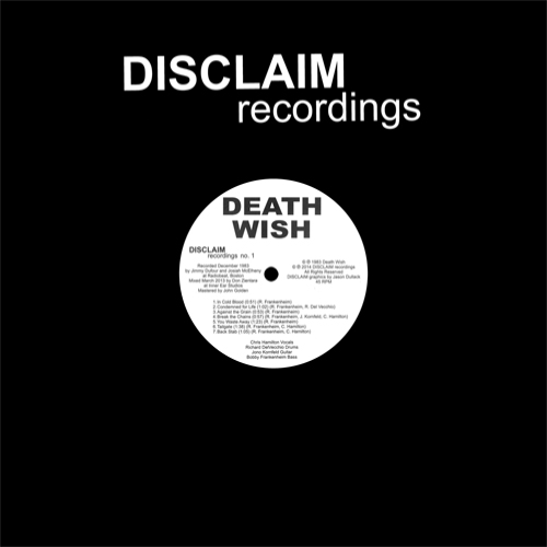 DEATHWISH (MA) - Death Wish cover 