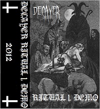 DECAYER - Ritual 1. cover 
