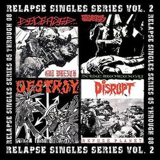 DECEASED - Relapse Singles Series Vol. 2 cover 