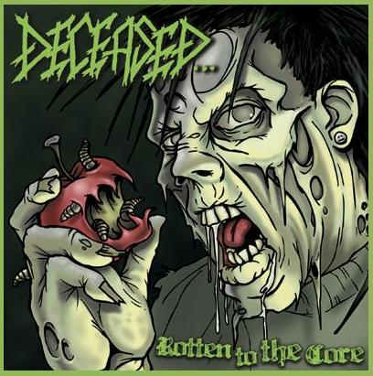 DECEASED - Rotten To The Core cover 