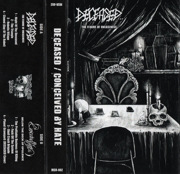 DECEASED - The Figure of Uneasiness / Below the Deck of Opulence cover 