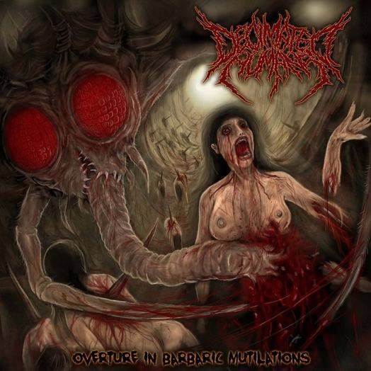 DECIMATED HUMANS - Overture in Barbaric Mutilations cover 