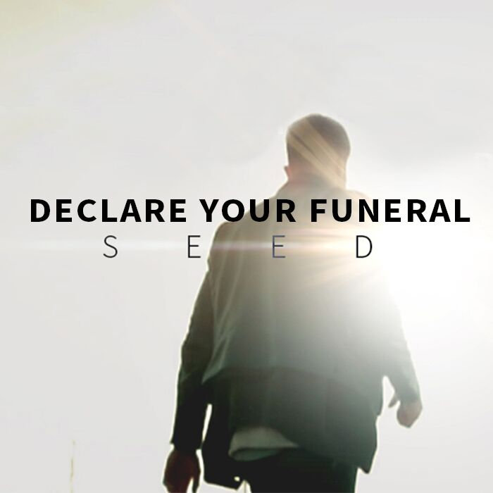 DECLARE YOUR FUNERAL - Seed cover 