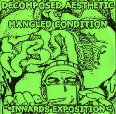 DECOMPOSED AESTHETIC - Innards Exposition cover 