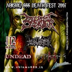DECREPIT CADAVER - Abismo 666 Death Fest 2007 cover 