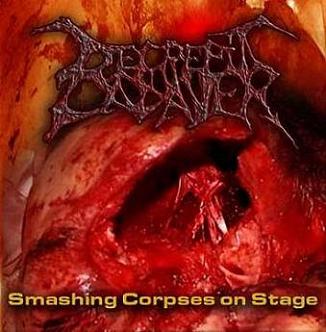 DECREPIT CADAVER - Smashing Corpses on Stage cover 