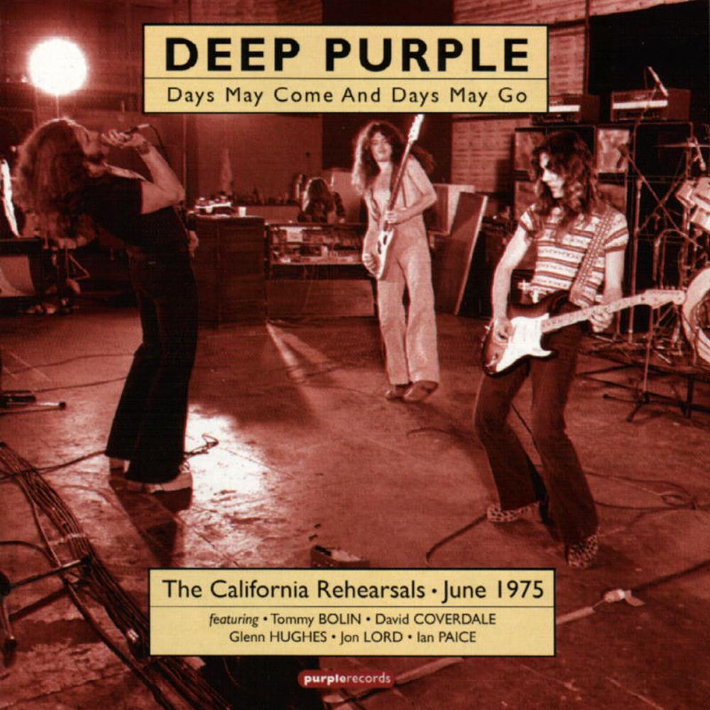 DEEP PURPLE - Days May Come And Days May Go: The 1975 Rehearsals Pt. 1 cover 