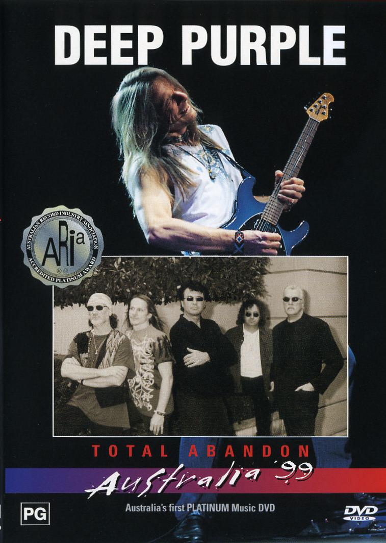 DEEP PURPLE - Total Abandon: Australia '99 cover 