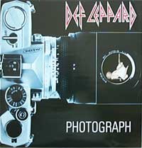 DEF LEPPARD - Photograph cover 