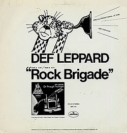 DEF LEPPARD - Rock Brigade cover 