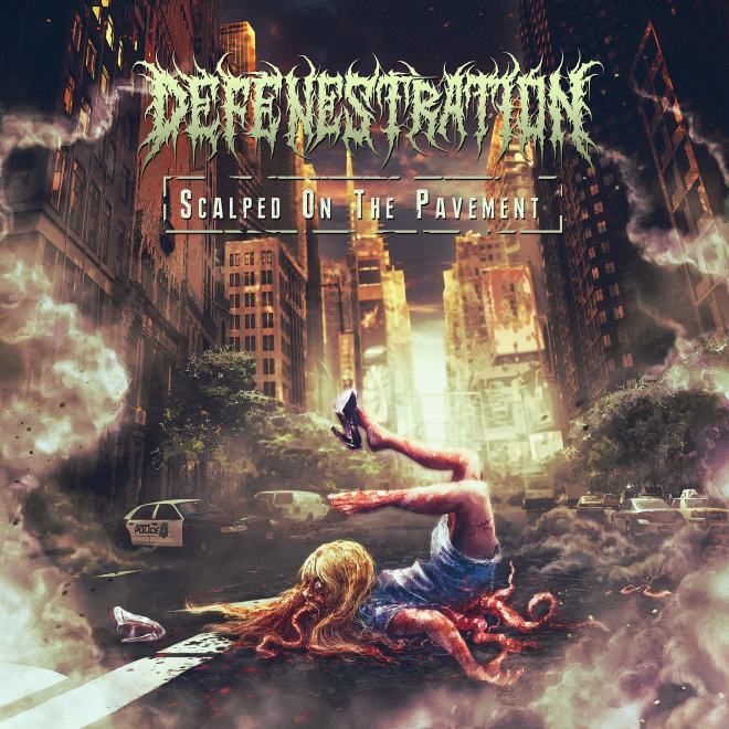 DEFENESTRATION - Scalped On The Pavement cover 