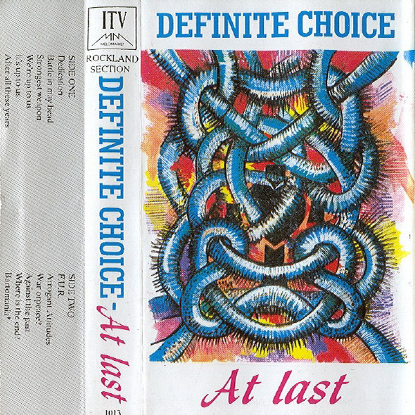 DEFINITE CHOICE - At Last cover 