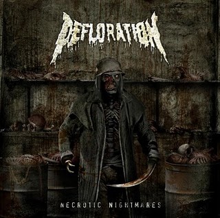 DEFLORATION - Necrotic Nightmares cover 