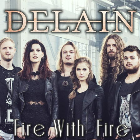 DELAIN - Fire with Fire cover 