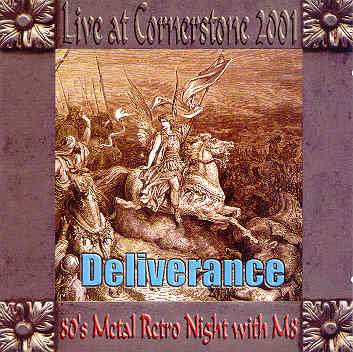 DELIVERANCE - Live At Cornerstone 2001 cover 