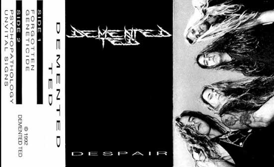 DEMENTED TED - Despair cover 