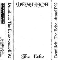 DEMILICH - The Echo cover 