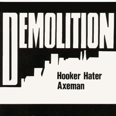 DEMOLITION - Hooker Hater cover 