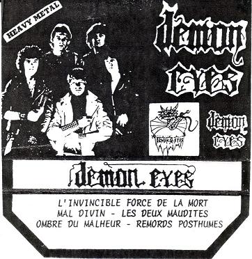 DEMON EYES - Demon Eyes cover 