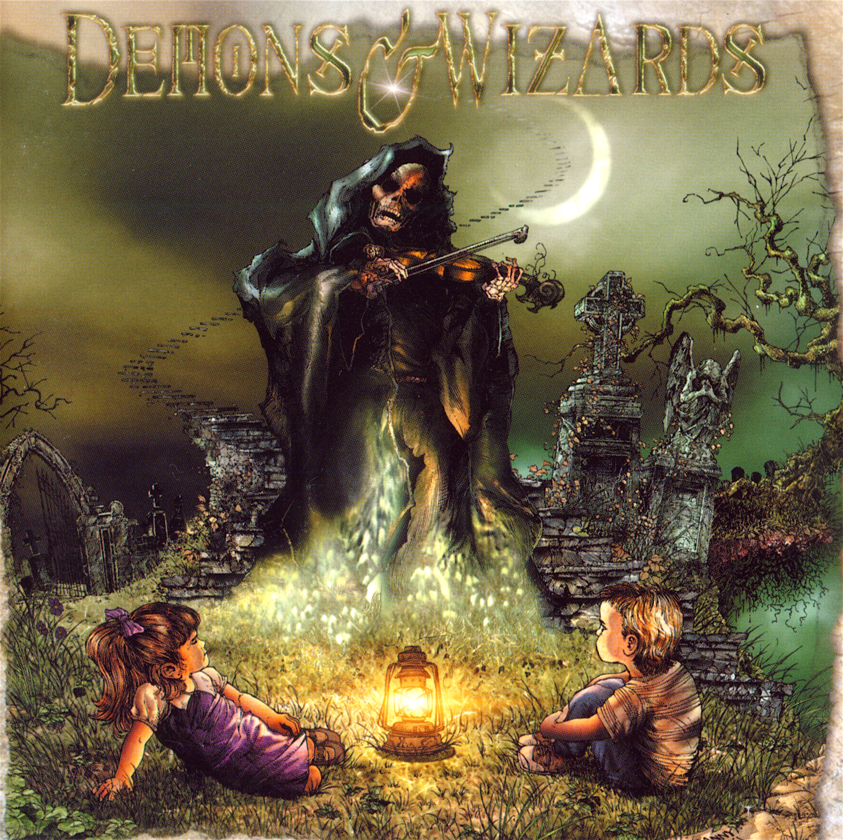 DEMONS & WIZARDS - Demons & Wizards cover 