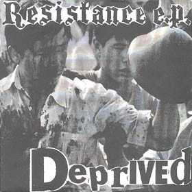DEPRIVED - Resistance E.P. cover 