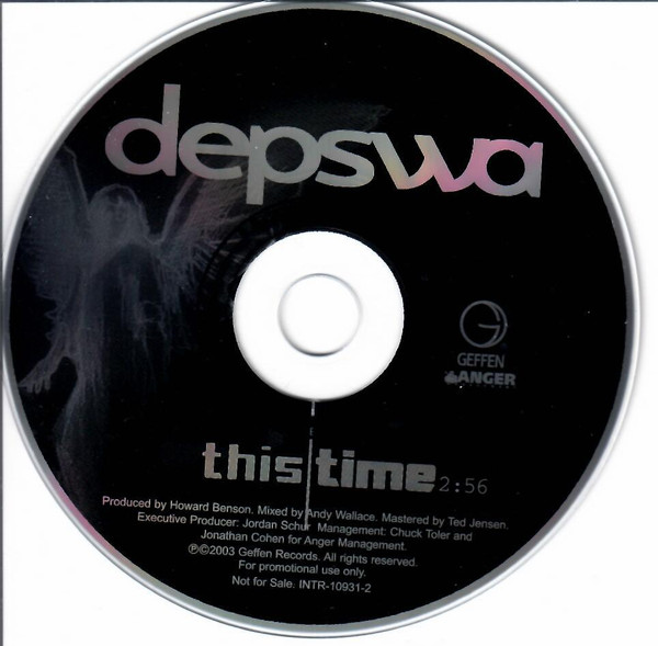 DEPSWA - This Time cover 