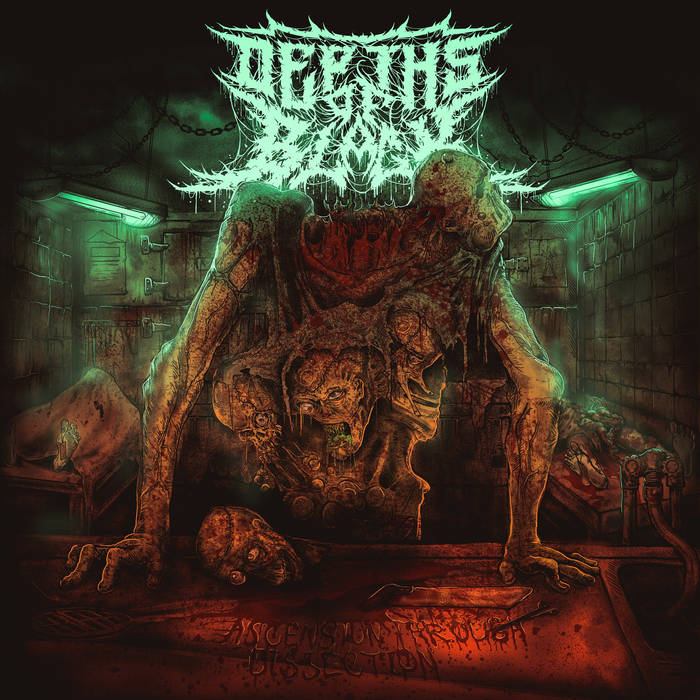 DEPTHS OF BLACK - Ascension Through Dissection cover 