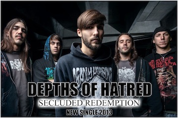 DEPTHS OF HATRED - Secluded Redemption cover 