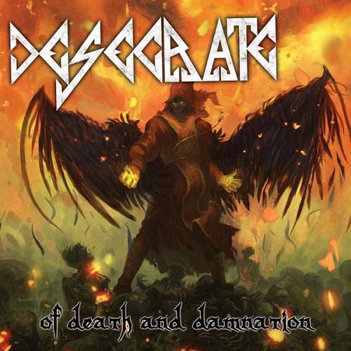 DESECRATE - Of Death And Damnation cover 