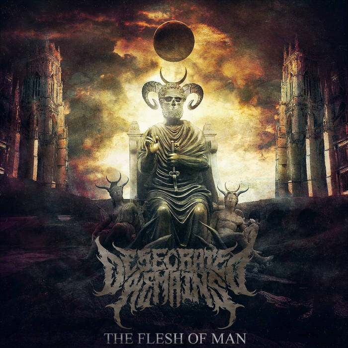 DESECRATED REMAINS - The Flesh Of Man cover 