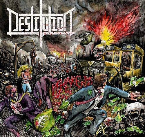 DESTITUTION - Beware The Fury Of The Patient Man cover 