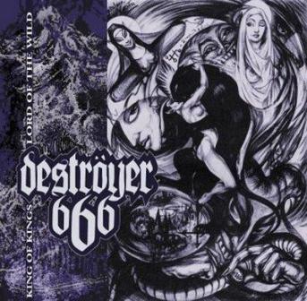 DESTRÖYER 666 - King of Kings / Lord of the Wild cover 