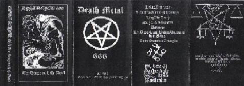 DESTRÖYER 666 - Six Songs with the Devil cover 
