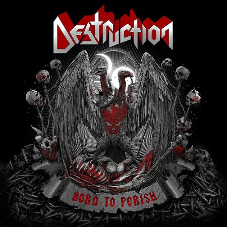 DESTRUCTION - Born to Perish cover 