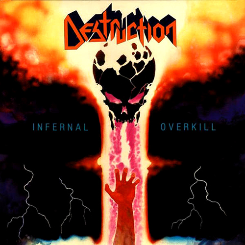 DESTRUCTION - Infernal Overkill cover 
