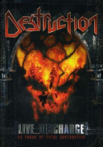 DESTRUCTION - Live Discharge: 20 Years of Total Destruction cover 