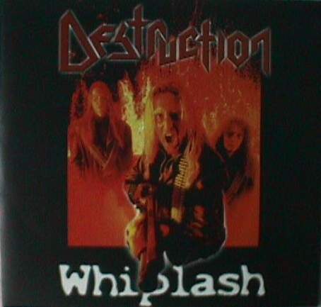 DESTRUCTION - Whiplash cover 