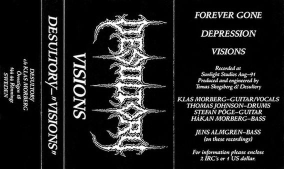 DESULTORY - Visions cover 