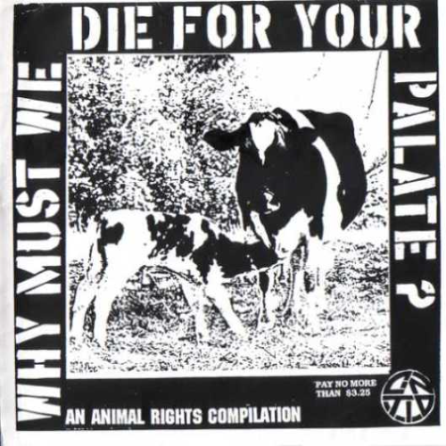 DETESTATION (OR) - Why Must We Die For Your Palate? cover 